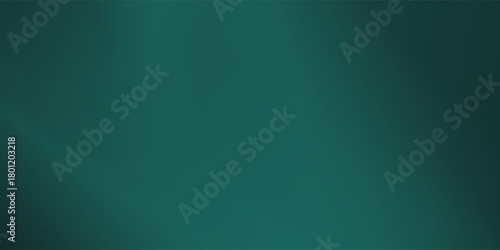 Dark teal green minimal banner calm , Noise intensive Holographic blend blurred smooth transitions tone empty presentation design