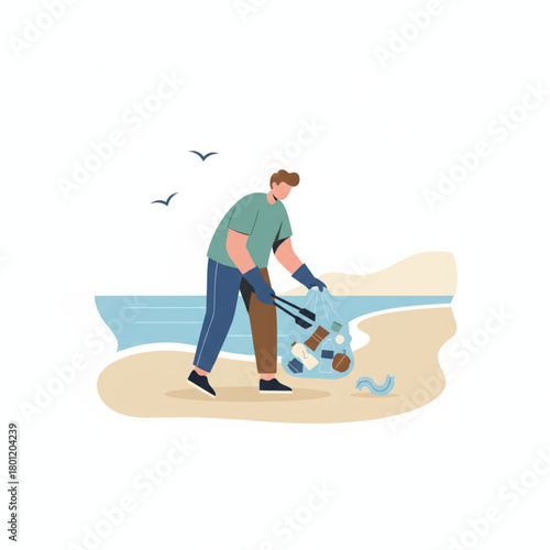 Beach Cleanup and Waste Collection