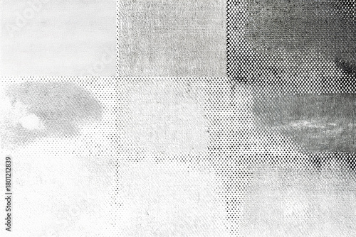 Diagonal bands with varying halftone dot densities, creating a smooth tonal gradient across a transparent background.