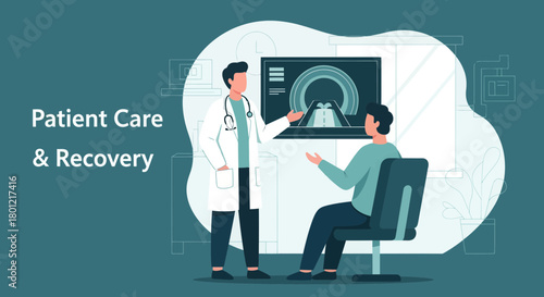 Medical Consultation Demonstrating Patient Care, Diagnosis, And The Recovery Process For Better