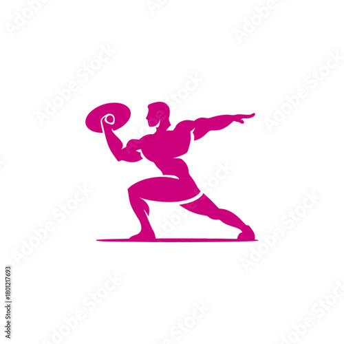 Discus Thrower logo
