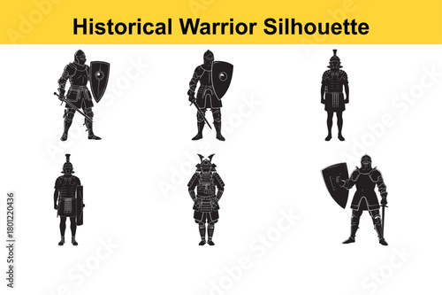 Historical Warrior Silhouette