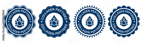 Принти на полотні Collagen Peptides Seal Badge Collection