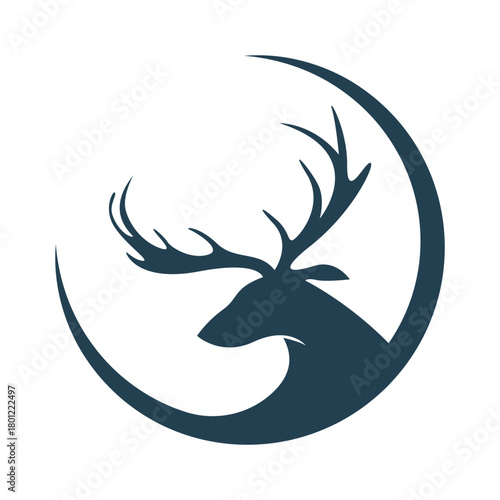 Deer logo icon design