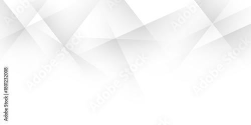 Gray and white diagonal line architecture geometry tech background. modern design line geometric background with copy space. Abstract paper plane shape of business texture background Template design.	