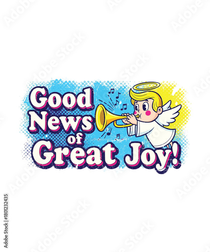 Good News of Great Joy T-Shirt Design