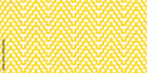 Design summer background chevron pattern stripe seamless yellow and white. eps 10