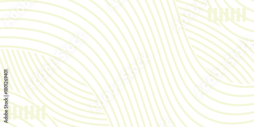 Yellow instant noodles orange, pasta, and spaghetti textures with geometric wavy lines.