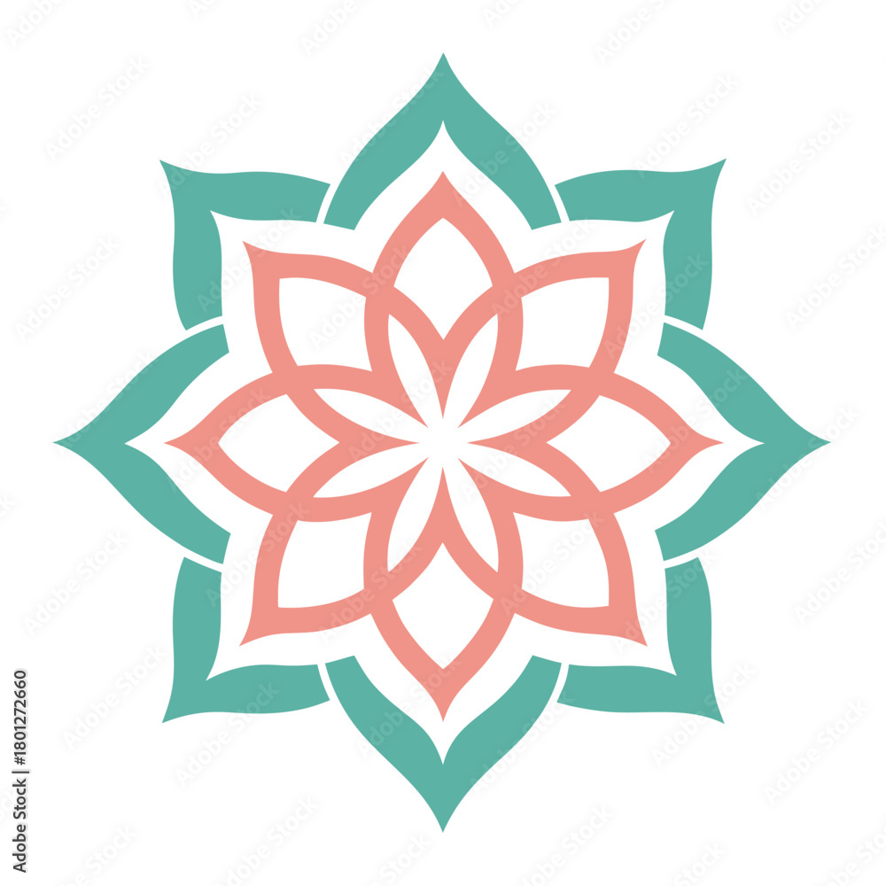 Obraz premium Abstract floral vector design illustration
