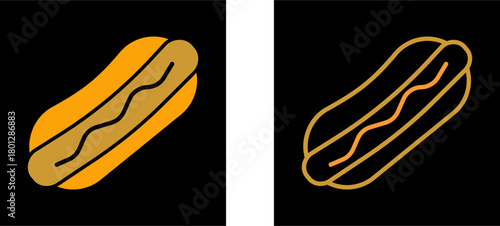 Hotdog Vector Icon