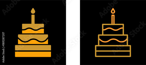 Cake Vector Icon