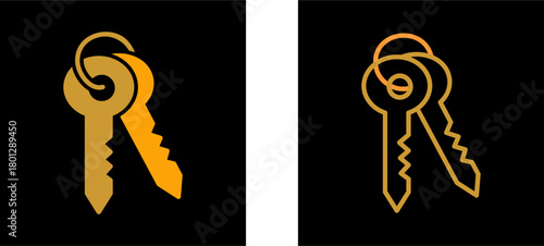 House Key Vector Icon