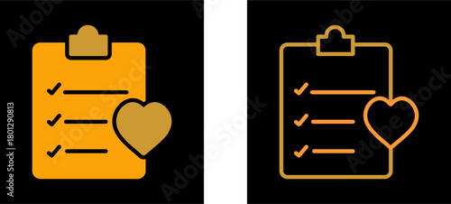 Wishlist Vector Icon