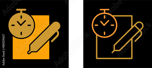 Speed Test Vector Icon