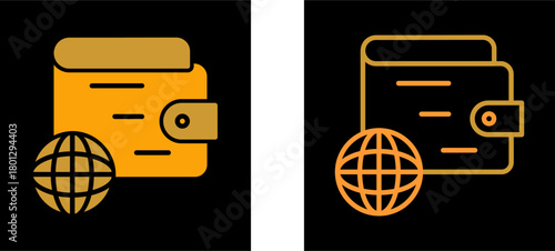 E wallet Vector Icon