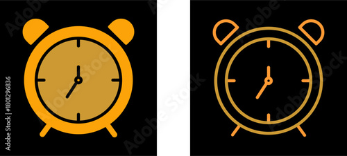 Alarm Clock Vector Icon