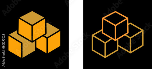 Block Vector Icon