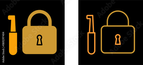 Lockpick Vector Icon