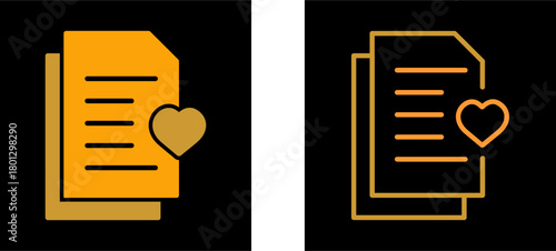 Favorite List Vector Icon