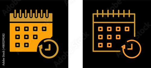 Period Time Vector Icon