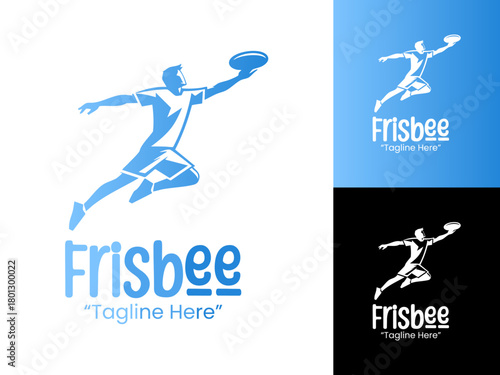Frisbee Logo Sleek and Modern Design for Clubs