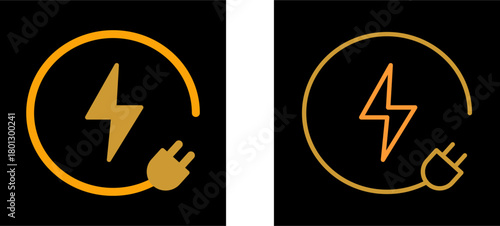 Electricity Vector Icon