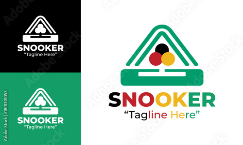 Snooker Logo Vintage and Classic Emblem