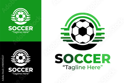 Soccer Logo Vintage and Classic Emblem for Teams