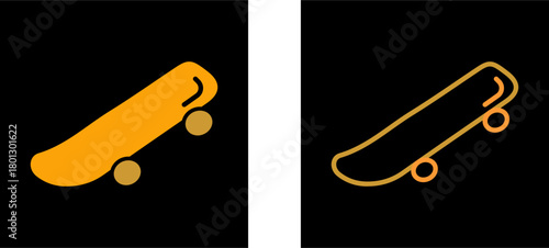 Skateboard Vector Icon