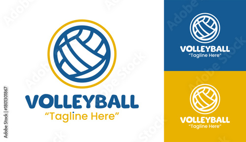 Volleyball Logo Classic and Timeless Design