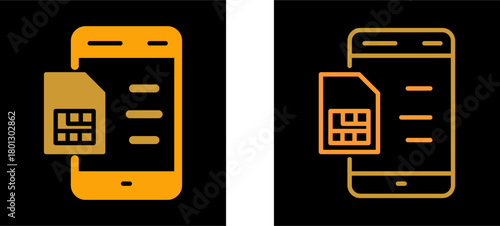SIM Card Vector Icon