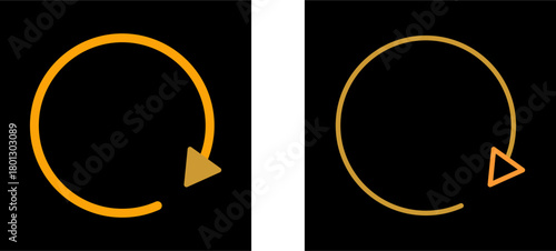 Cycle Arrow Vector Icon