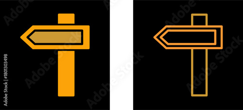 Arrow Left Vector Icon