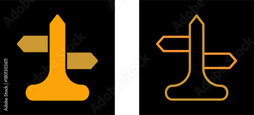 Directions Vector Icon