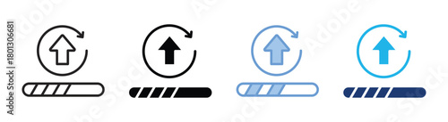 Upgrade icon set multiple style collection