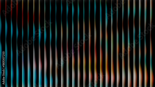 Cinematic dark stripe background, subtle wavy gradient lines vector texture for music visuals and sleek layouts