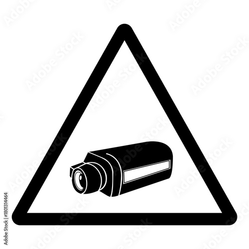 CCTV Security Camera Symbol Sign, Vector Illustration, Isolate On White Background Label .EPS10