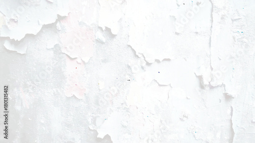 White concrete wall background texture with plaster