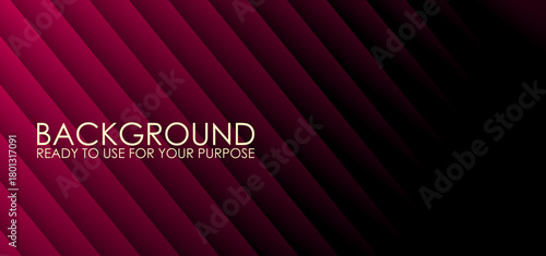 Abstract Diagonal Red Stripe Background | Dark Magenta Shaded Line Pattern |​ Elegant Deep Pink Geometric Texture