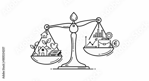 Balancing eco-friendly homes and thriving businesses on scales