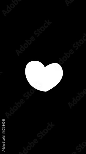 transition from scribble rope to love object motion video