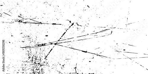 Abstract white and black grunge dust particle and dust grain texture. old grunge texture with scratches and cracks paint wall texture. dust overlay distress grain with scratch grunge urban background.