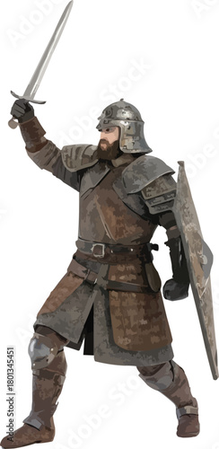Valiant Medieval Defender