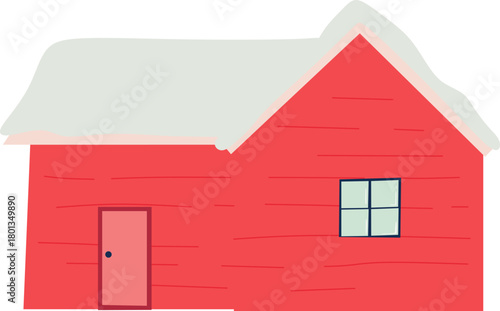 Christmas Home Illustration