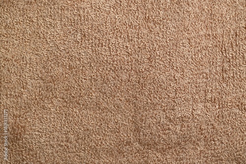 Schilderij op canvas Brown terry cloth loop texture and background