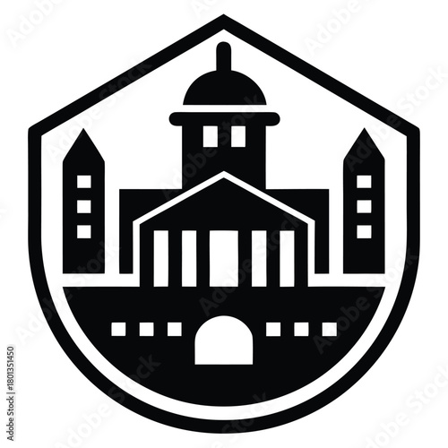 campus recruitment vector icon