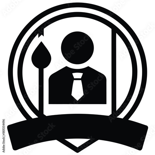 match candidate icon vector icon