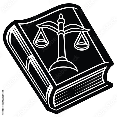 law book vector icon
