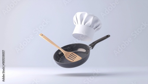 Get Cooking with this Professional Chef's Set for Your Next Culinary Masterpiece, Perfect for Recipes, Food Blogs, and Restaurant Promotions