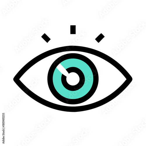 eye icon for web and graphic design.